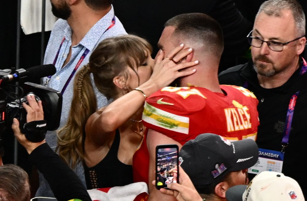 Taylor Swift and Travis Kelce