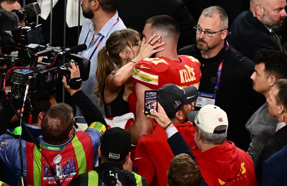 Taylor Swift and Travis Kelce